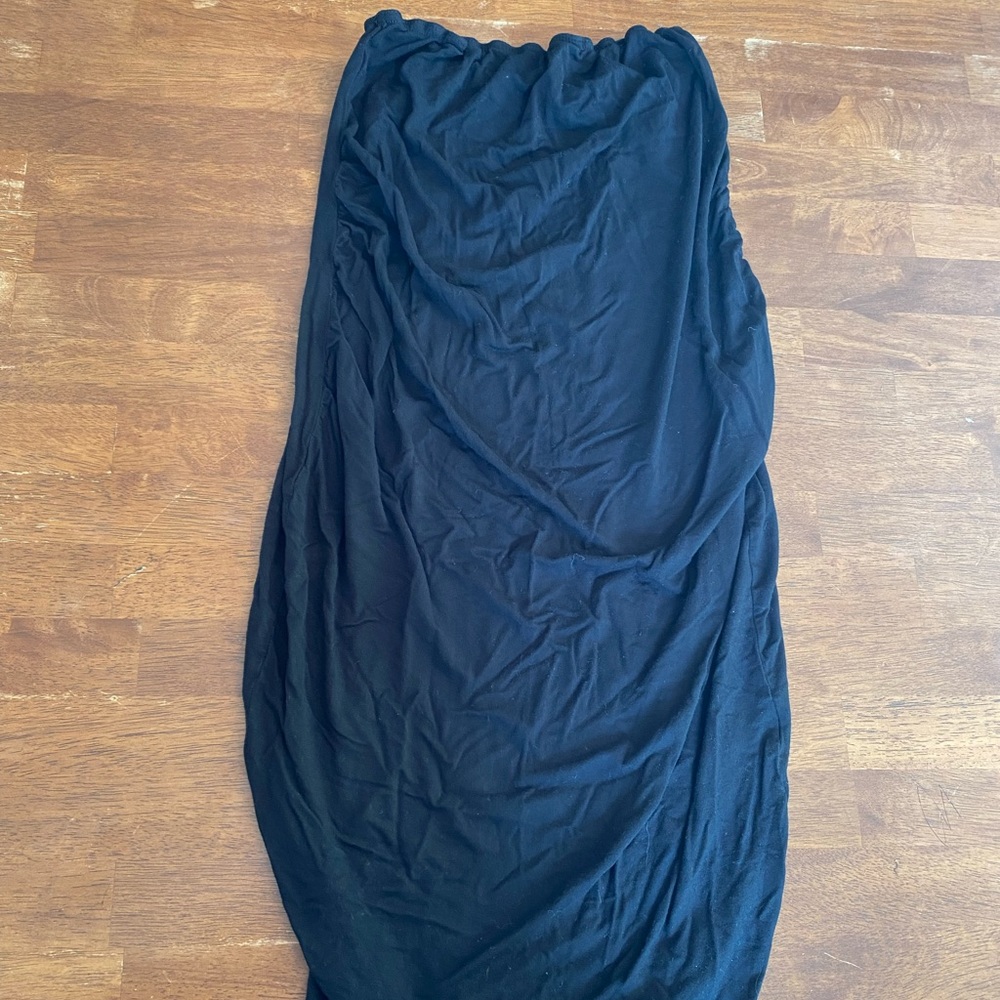 maternity tube top dress